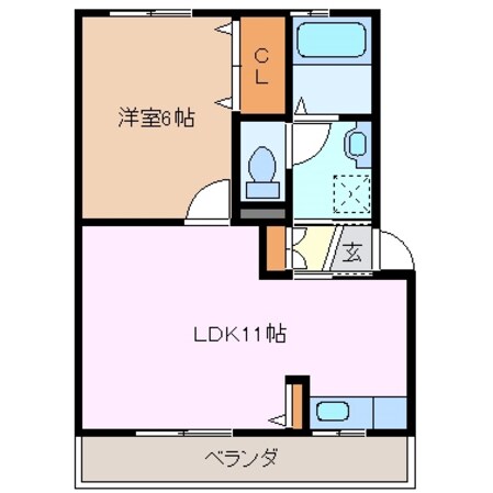 南が丘駅 徒歩9分 2階の物件間取画像